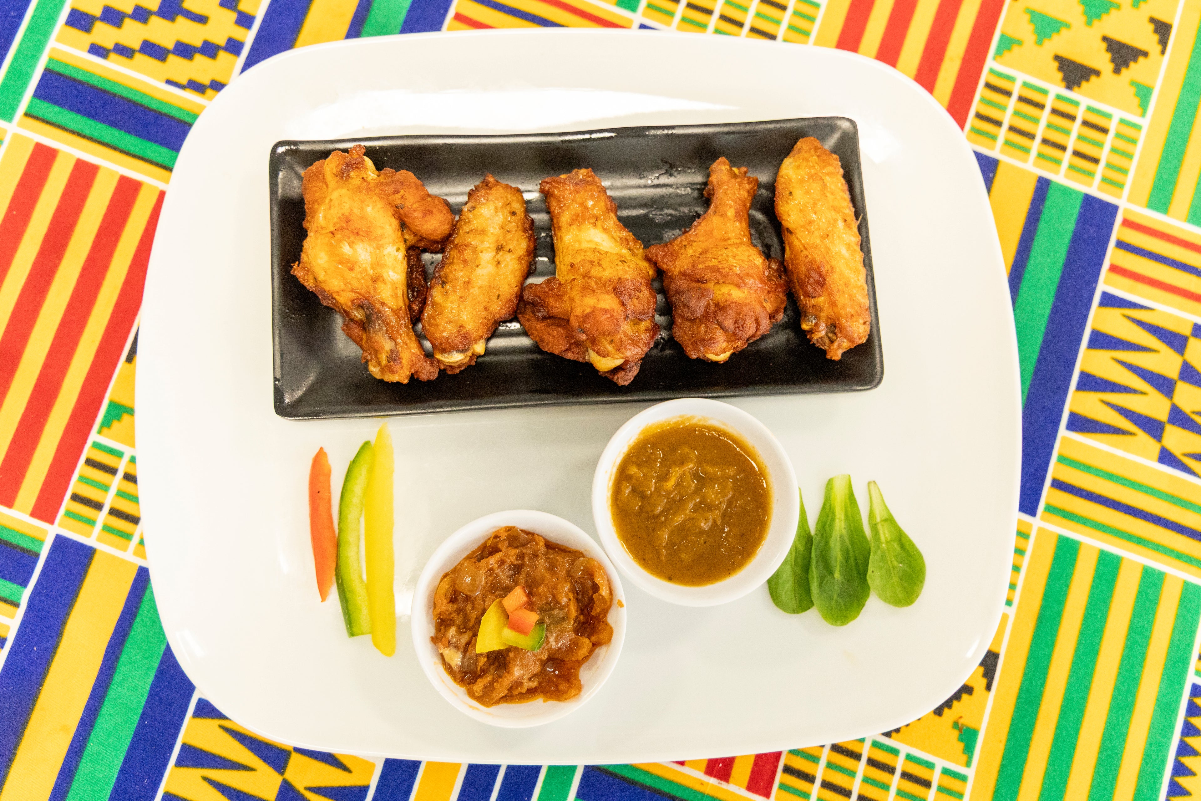 Ailes de poulet braisé 5 pièces