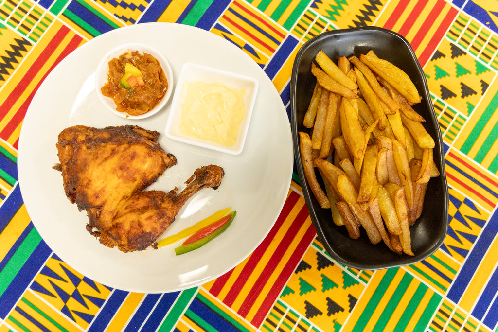 Frittes poulet