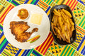 Frittes poulet