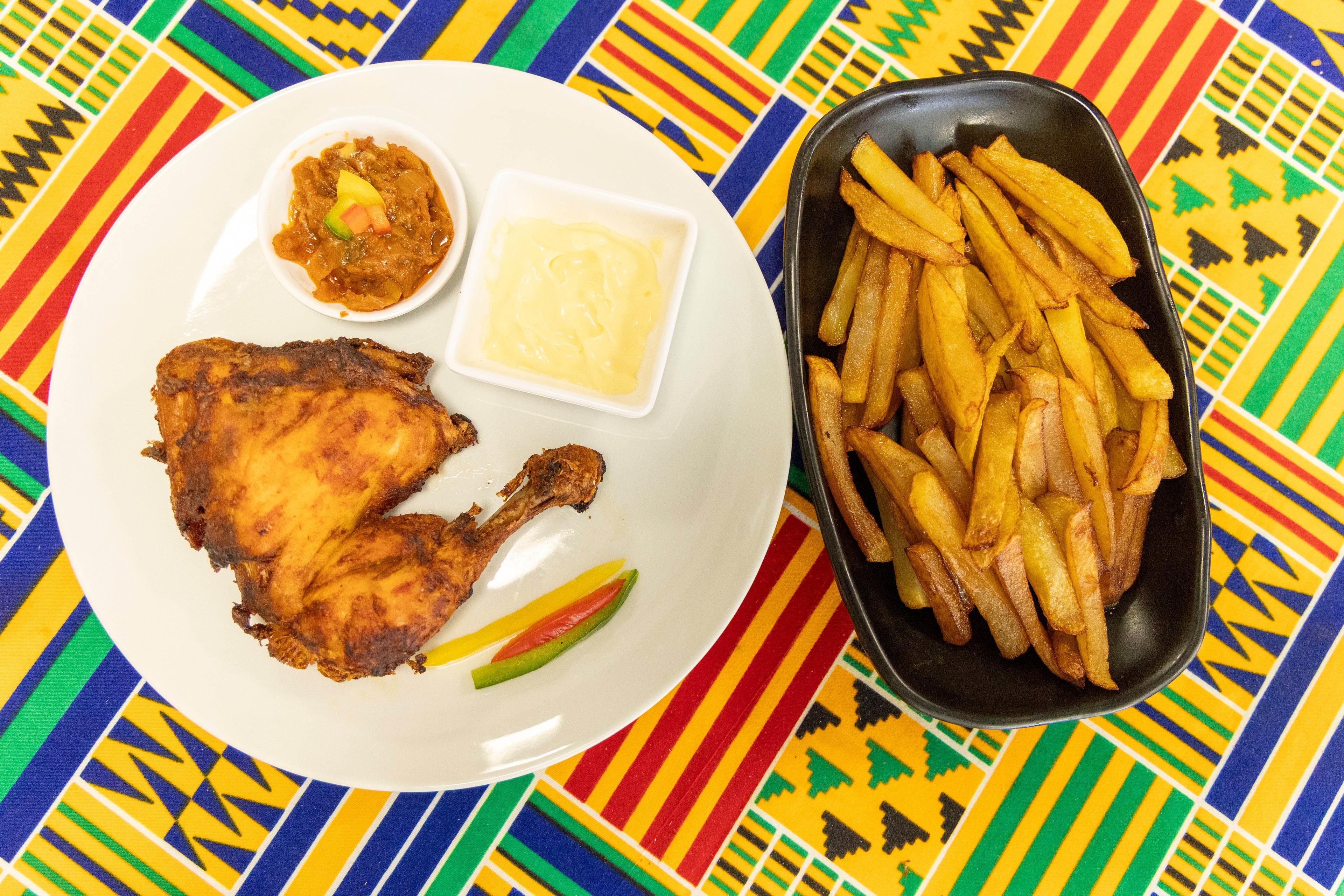 Frittes poulet